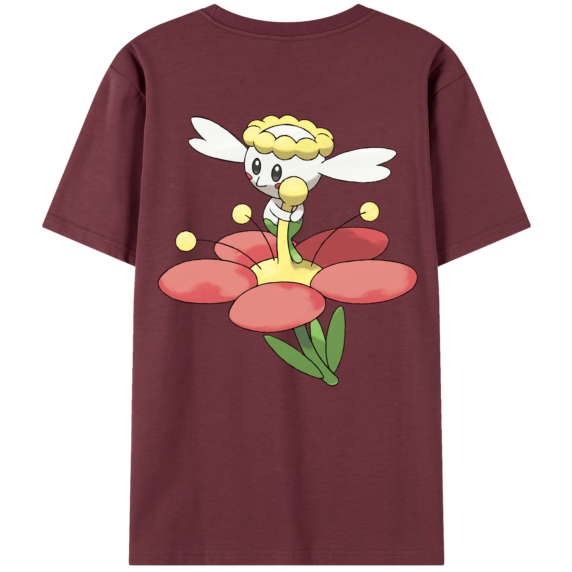 （画像用） ポケットモンスター Pokémon 綿100％半袖Tシャツ（背面プリント）